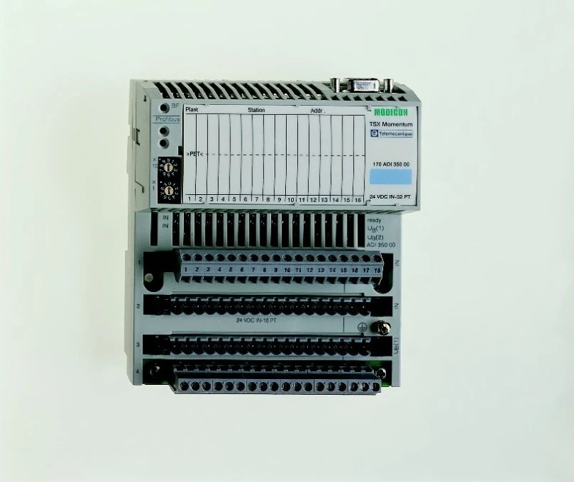Moduł wejść dyskretnych Modicon Momentum, 32 wejścia 24 V DC 170ADI35000 - obrazek 2