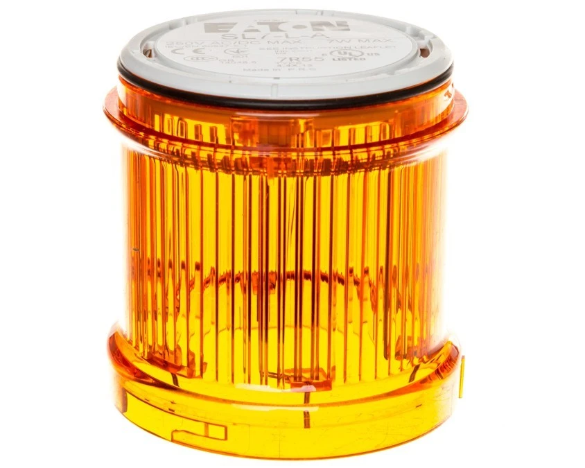 Moduł świetlny pomarańczowy bez żarówki 250V AC/DC światło ciagłe SL7‑L‑A 171438 - obrazek 1