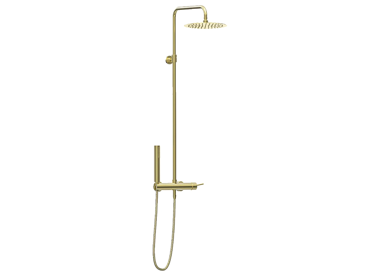 Kiwo mechaniczna kolumna prysznicowa złota - Essebagno 1387375 - obrazek 1
