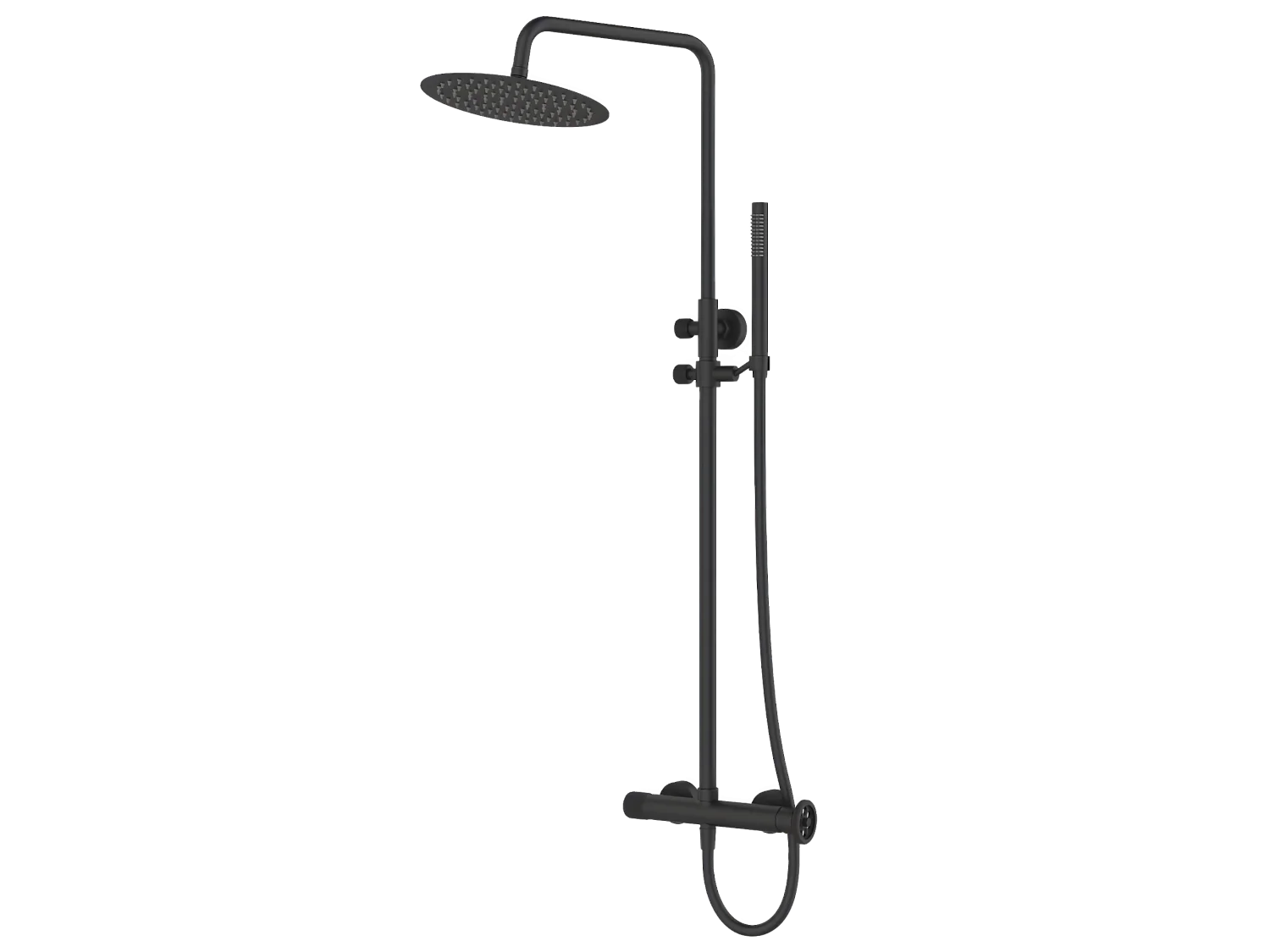 Indus kolumna prysznicowa mechaniczna czarna - Essebagno 1534501 - obrazek 1