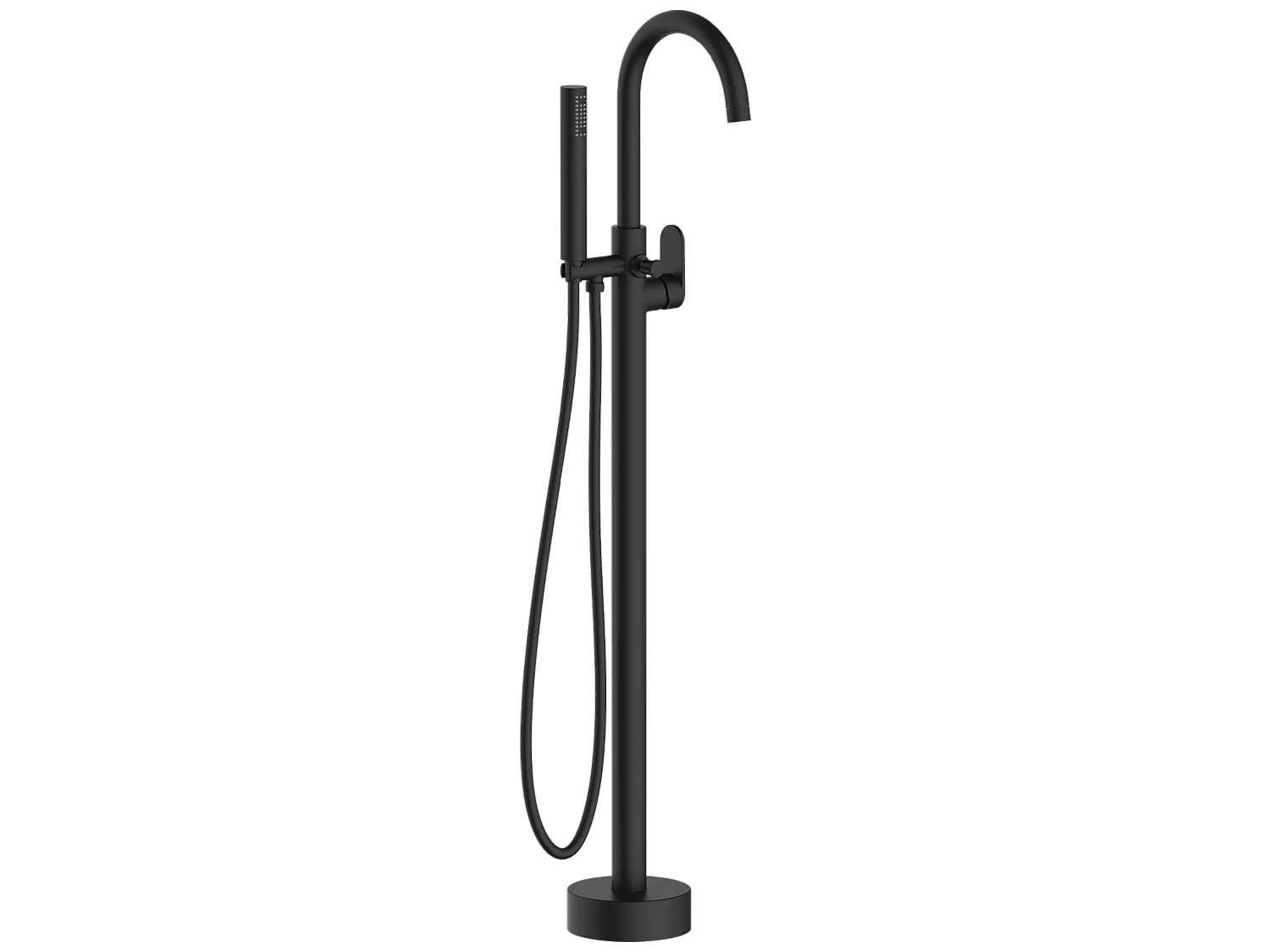 Charme kolumna mechaniczna do wanny wolnostojącej Czarna – Essebagno 1387383