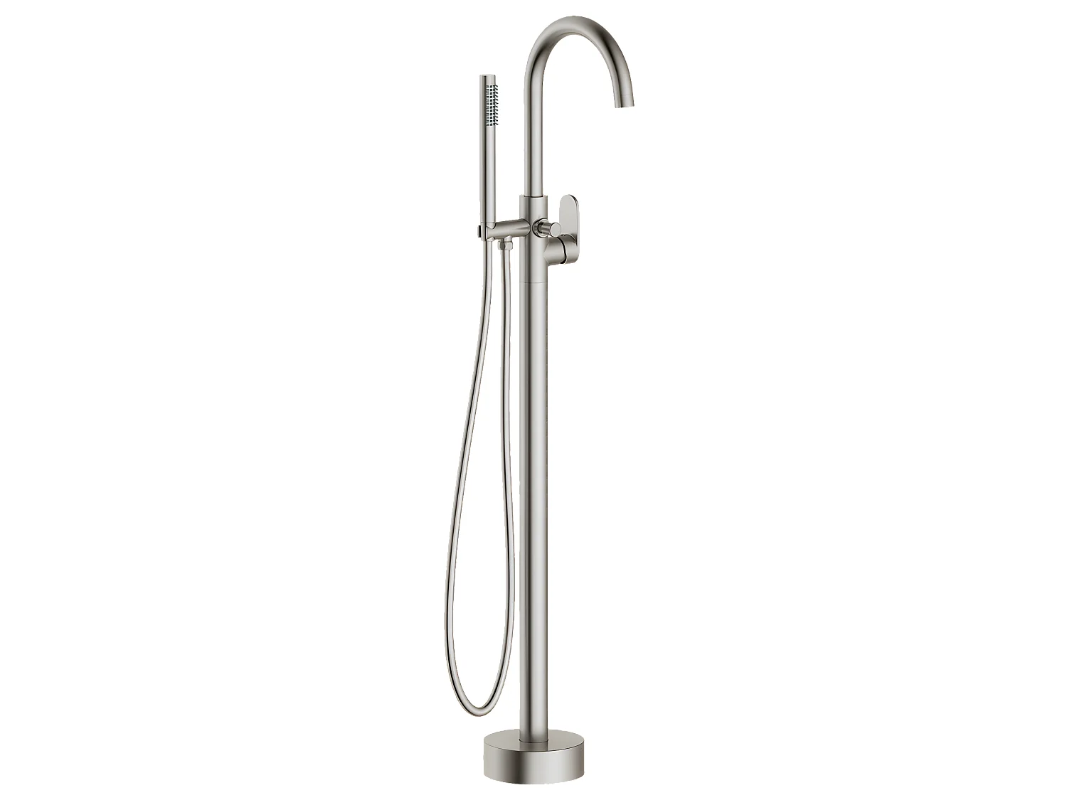 Charme II kolumna mechaniczna do wanny wolnostojącej Wykończenie styl inox – Essebagno 1550627