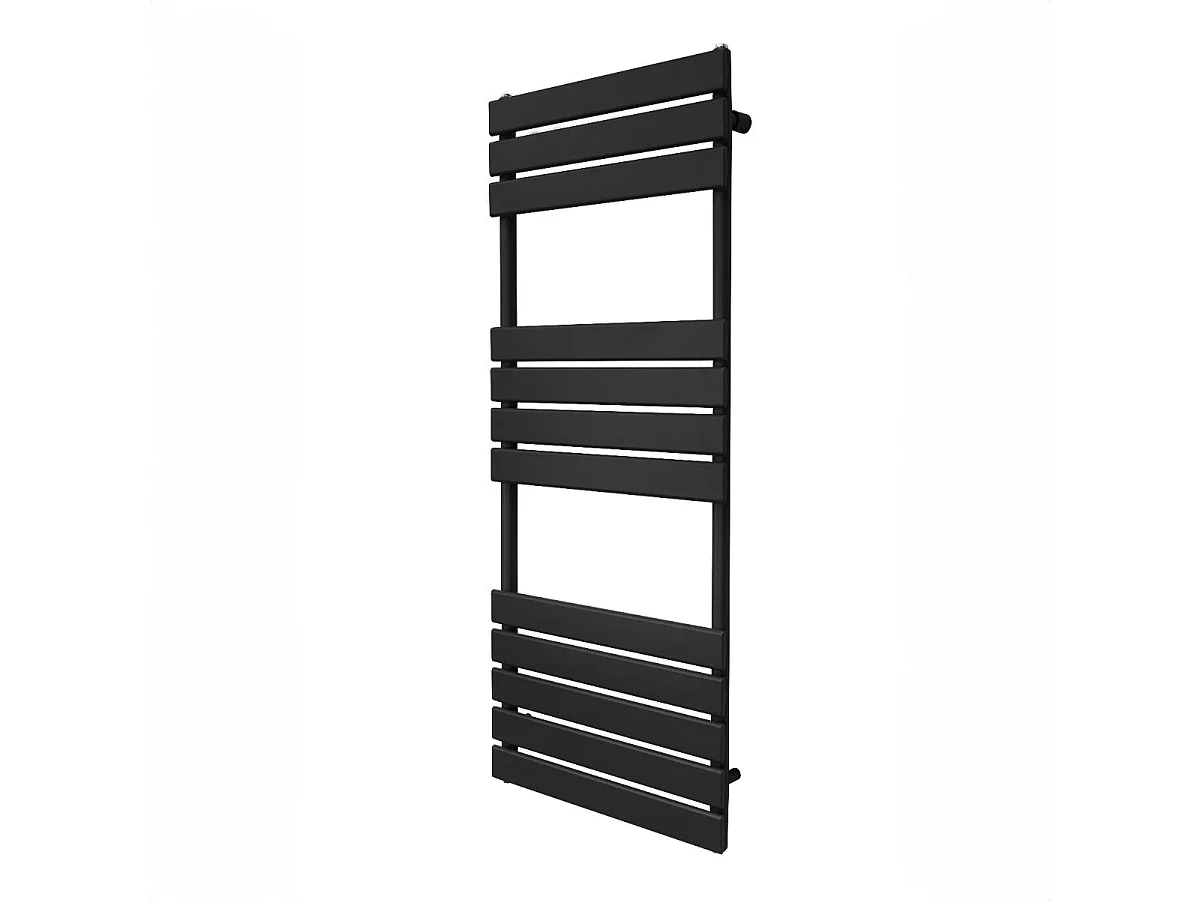 Grzejnik łazienkowy panelowy – 1200 mm x 450 mm – czarny 3486150 - obrazek 1