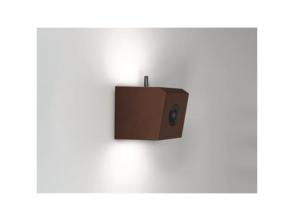 Kinkiet LED o mocy 12 W z kamerą IR 1080P kompatybilną z Tuya, Alexa i Google Home Corten 3579076 - obrazek 1