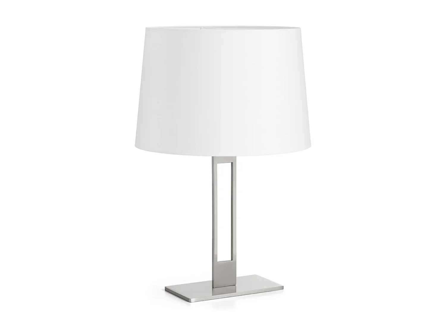 CLASSICAL lampa sto?owa styl klasyczny – wys. 55,5 cm – wn?trze – stal/bia?y – w?./wy?. – kabel 2M – klosz Ø30 – E27 – IP20 3714788