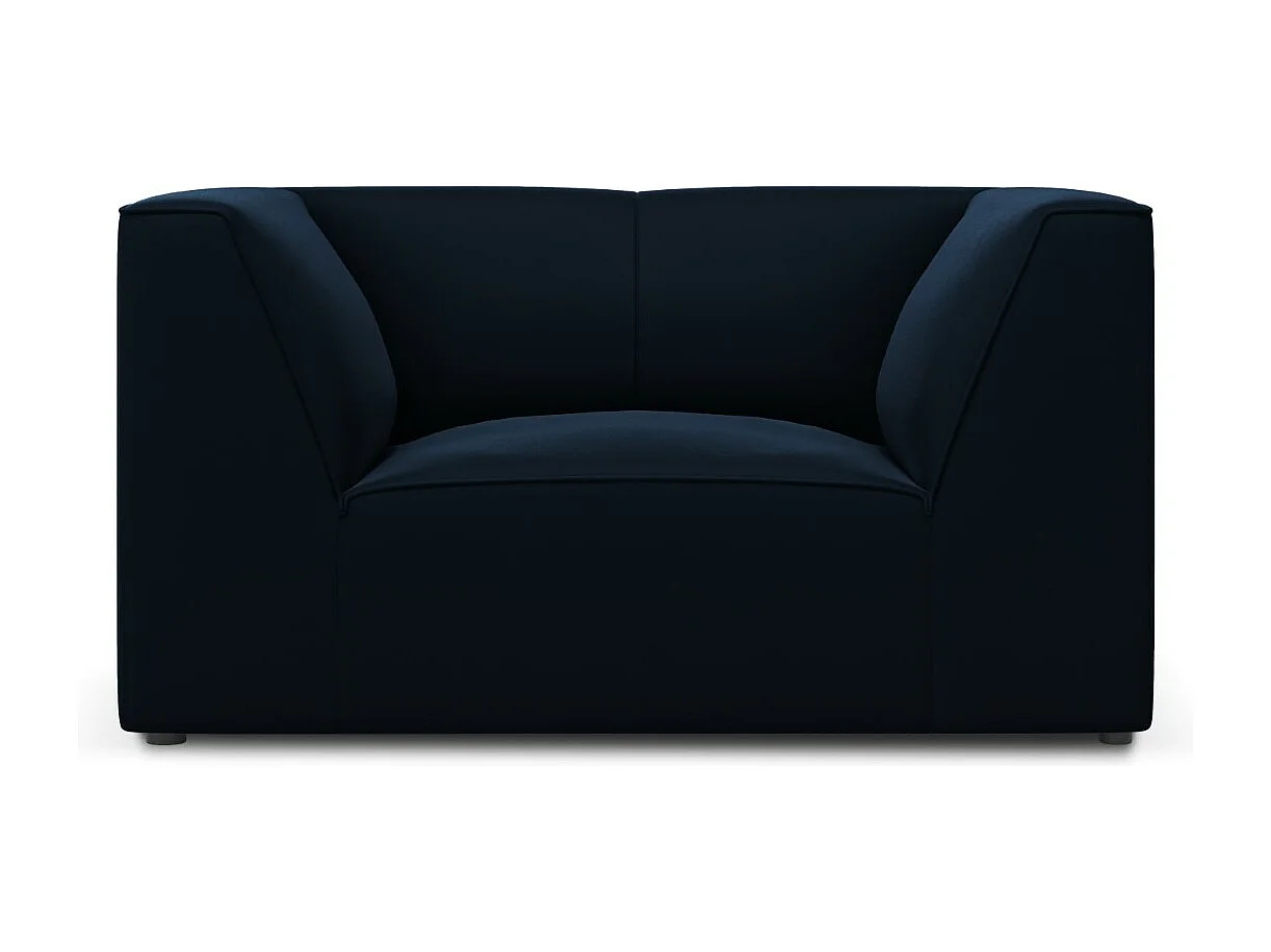 CXL by Christian Lacroix - Fotel, "Charles" welur, niebieski ciemny - 120x92x69cm 3741480 - obrazek 1