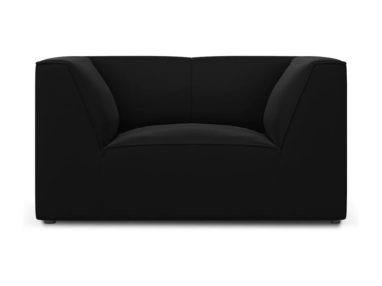 CXL by Christian Lacroix - Fotel, "Charles" welur, czarny - 120x92x69cm 3741550 - obrazek 1
