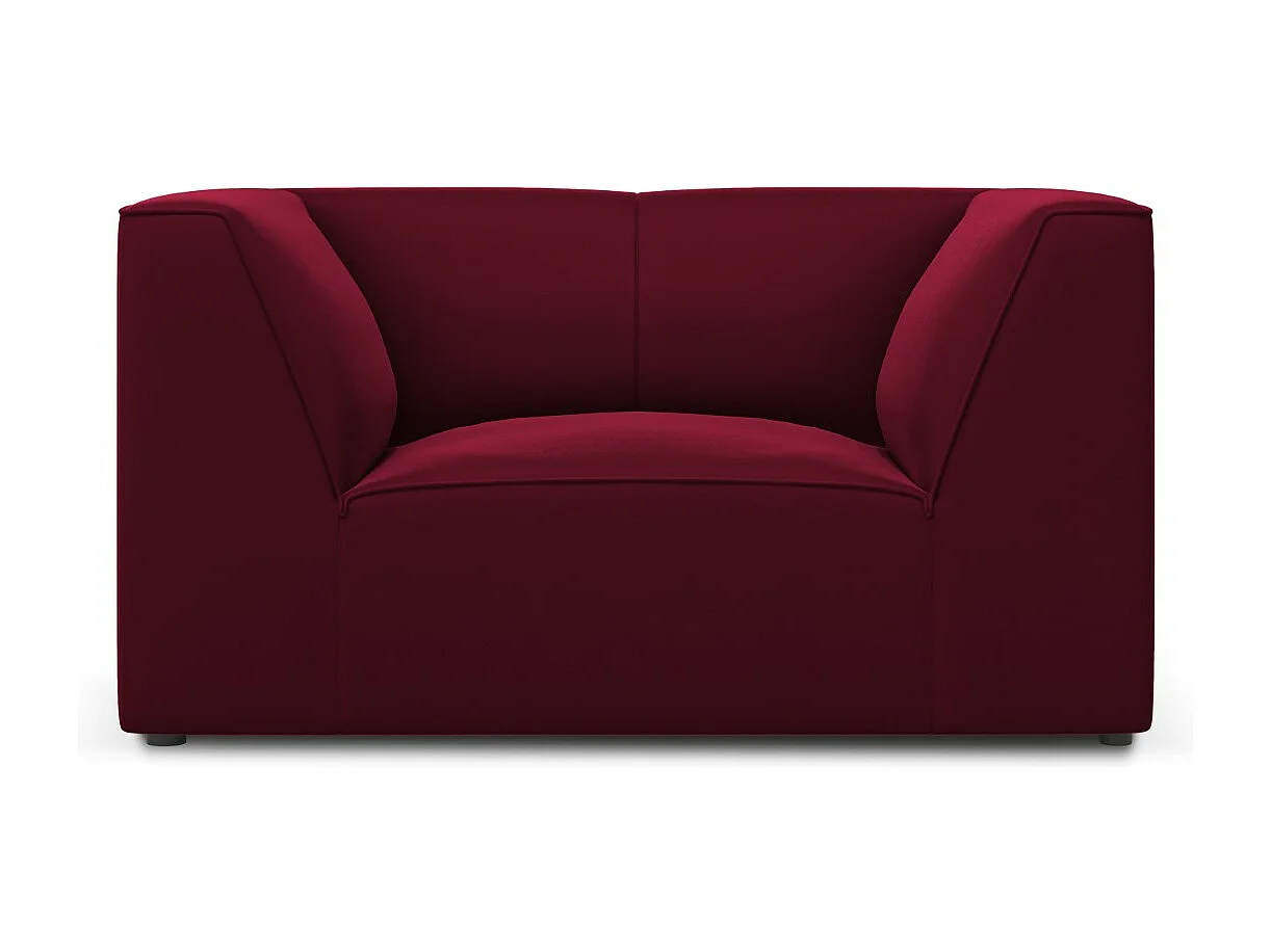 CXL by Christian Lacroix - Fotel, "Charles" welur, czerwony - 120x92x69cm 3741581 - obrazek 1
