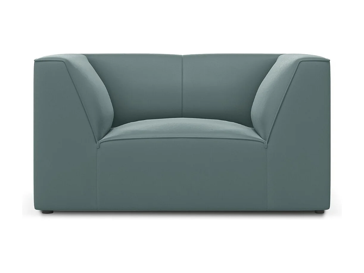 CXL by Christian Lacroix - Fotel, "Charles" welur, miętowy - 120x92x69cm 3741709 - obrazek 1