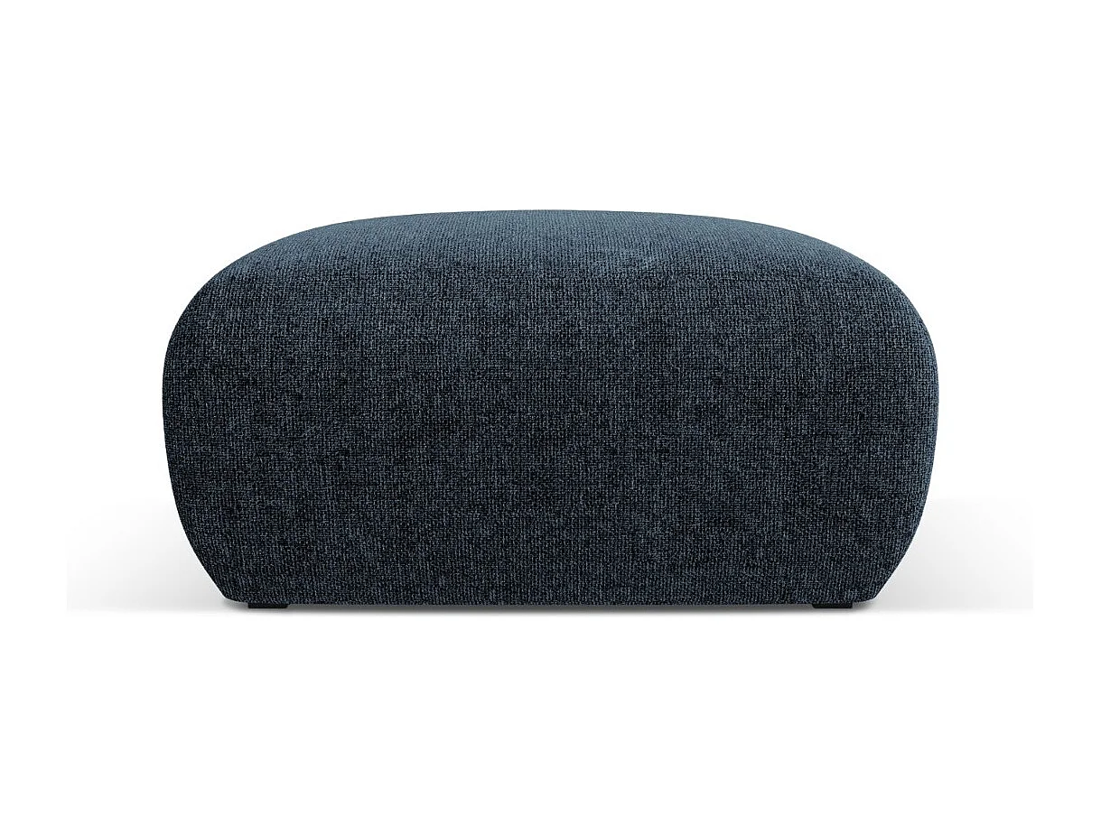 Cosmopolitan Design - Puf, "Nolio" szenil, błękit królewski - 75x75x36cm 3742356 - obrazek 1