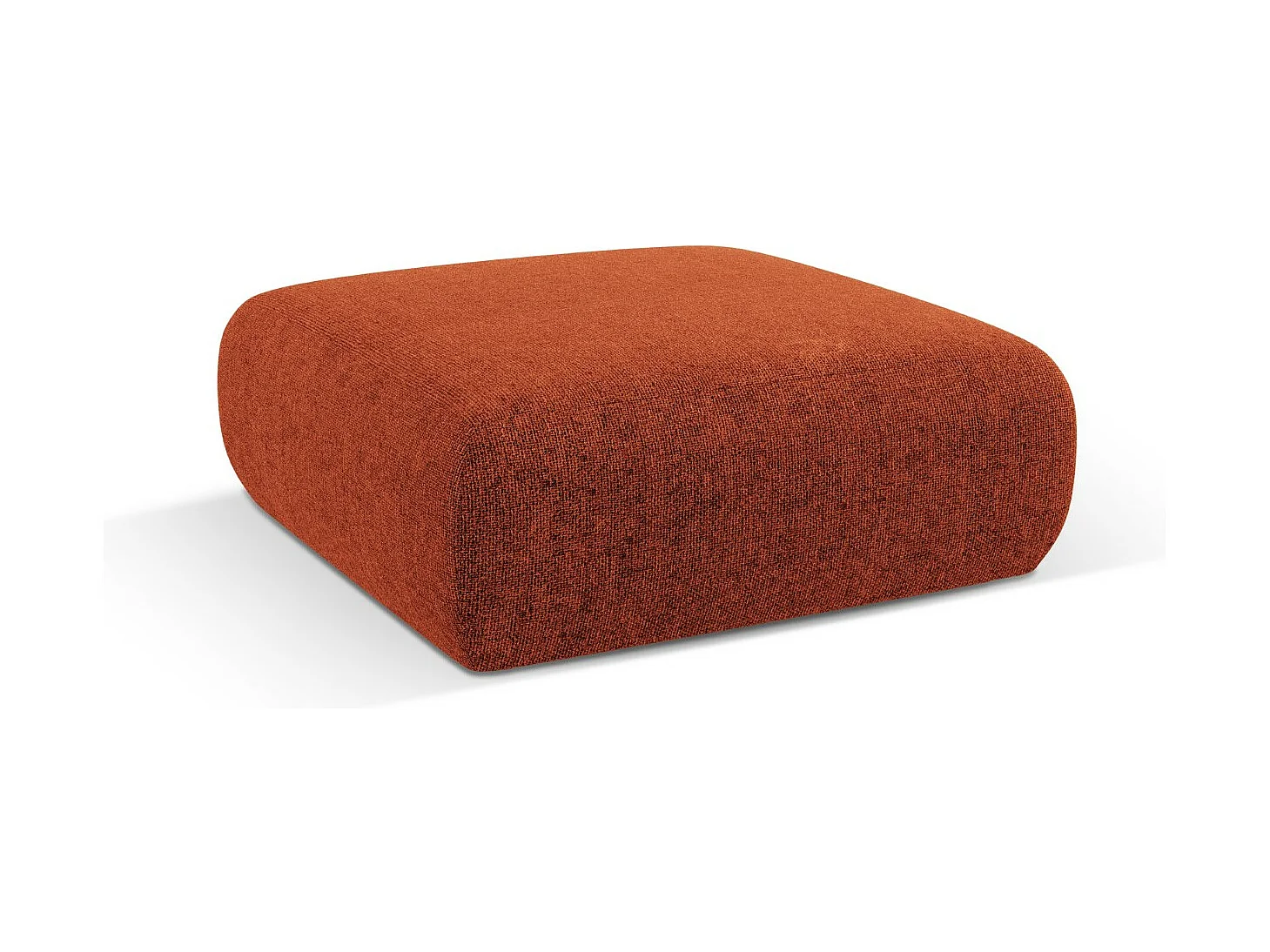 Cosmopolitan Design – Puf, „Nolio” 2 miejsca szenil, terakota – 100x100x36cm 3742381