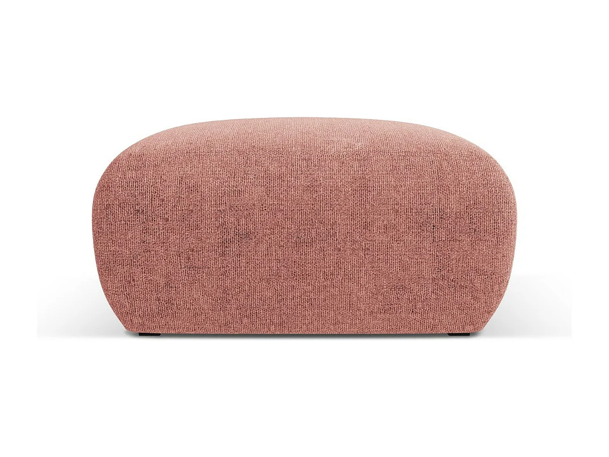 Cosmopolitan Design - Puf, "Nolio" szenil, róż - 75x75x36cm 3742394 - obrazek 1