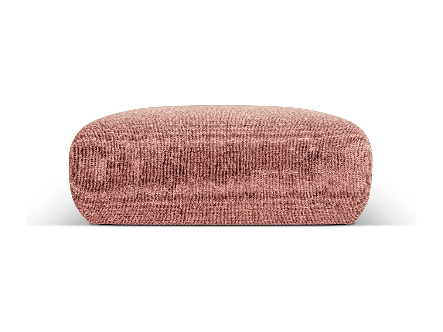 Cosmopolitan Design – Puf, „Nolio” 2 miejsca szenil, róż – 100x100x36cm 3742460