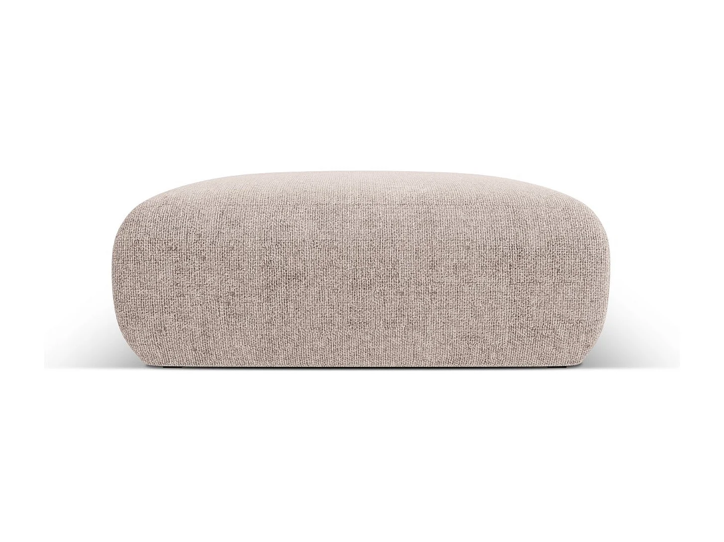 Cosmopolitan Design – Puf, „Nolio” 2 miejsca szenil, beż – 100x100x36cm 3742546