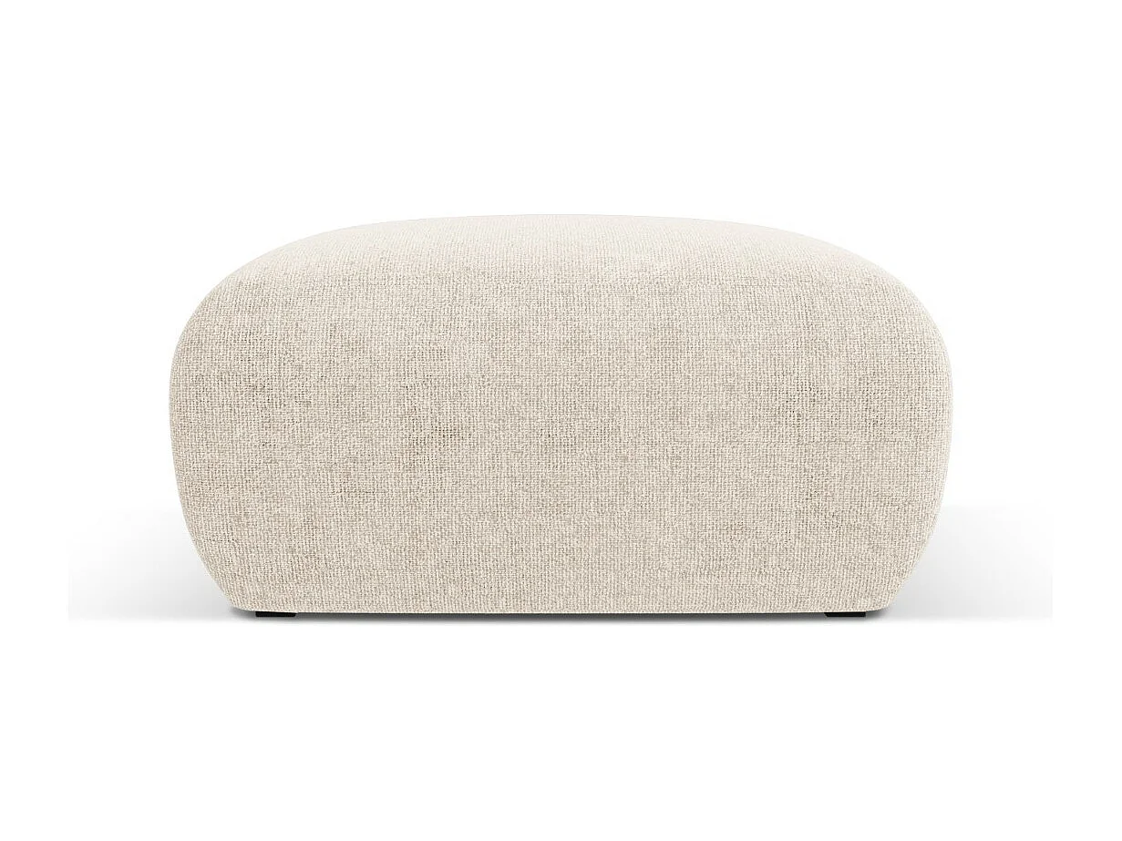 Cosmopolitan Design - Puf, "Nolio" szenil, beż jasny - 75x75x36cm 3742563 - obrazek 1