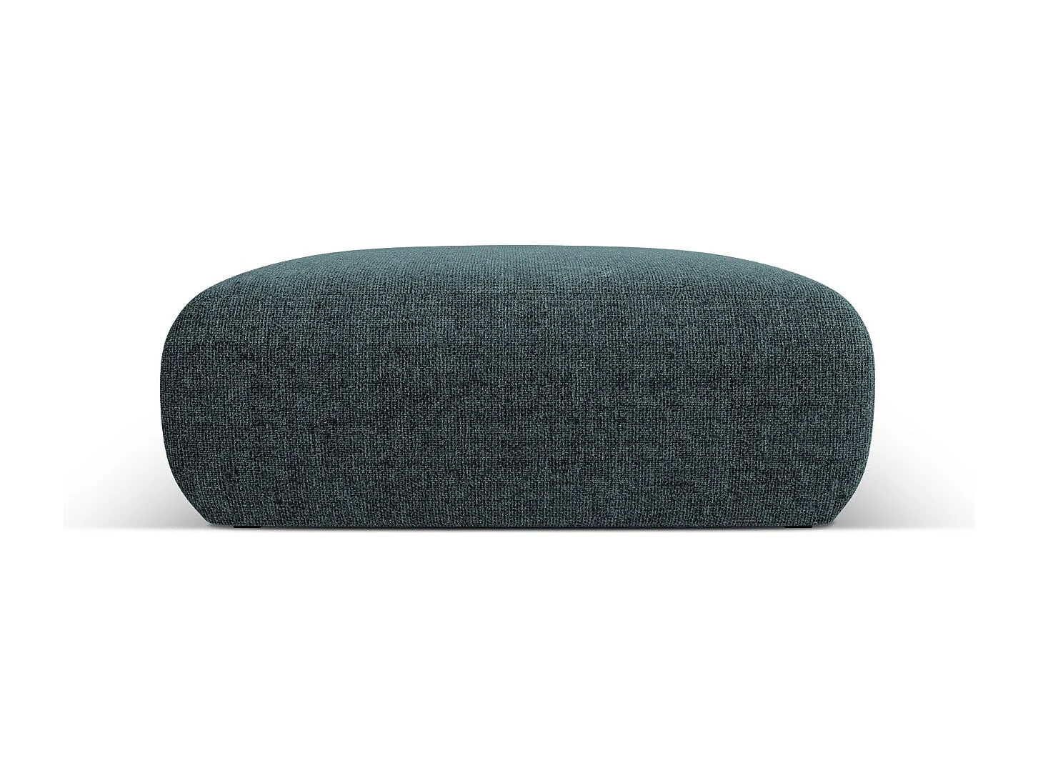 Cosmopolitan Design – Puf, „Nolio” 2 miejsca szenil, petrol – 100x100x36cm 3742579