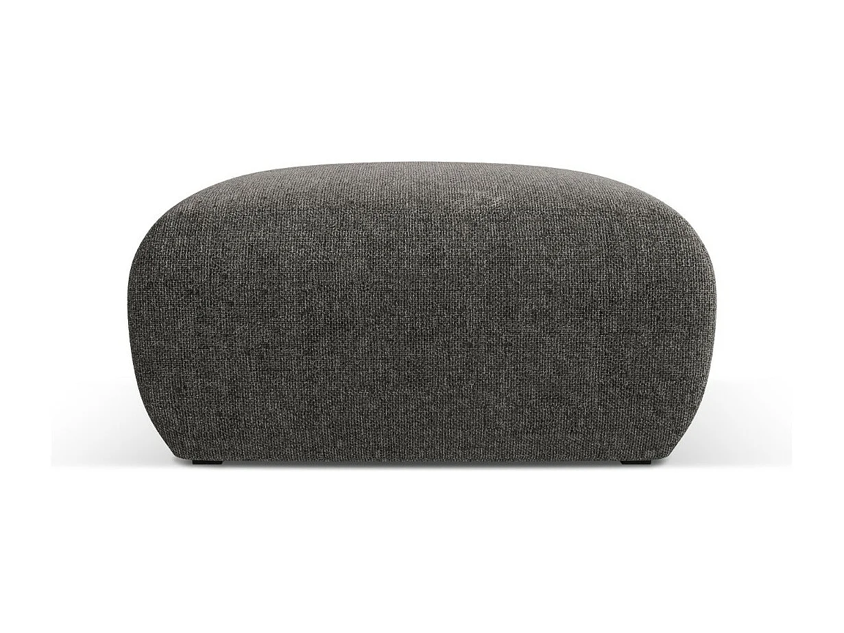 Cosmopolitan Design - Puf, "Nolio" szenil, szary - 75x75x36cm 3742582 - obrazek 1