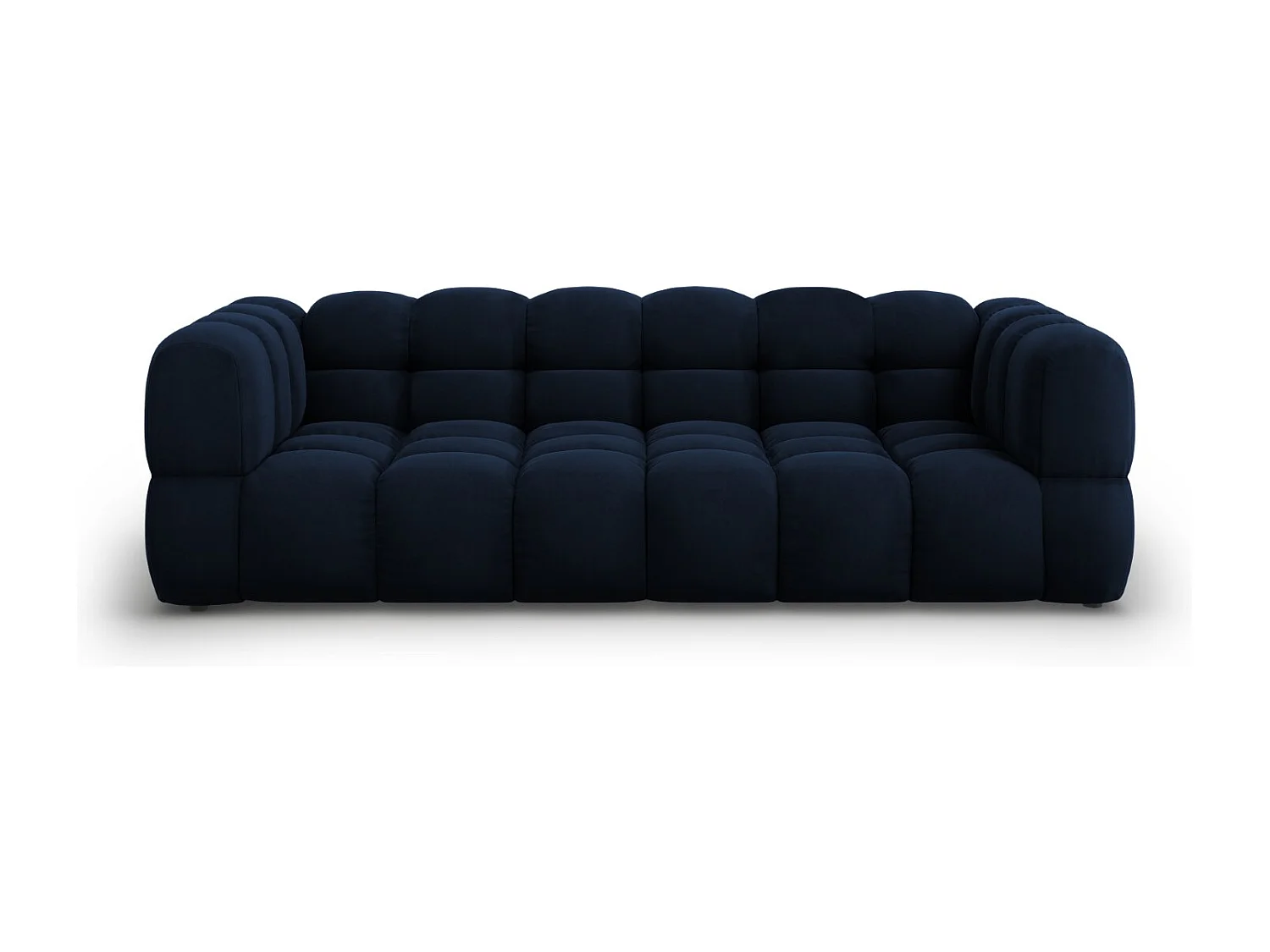 Cosmopolitan Design - Sofa modułowa, "Sky" 4 miejsca welur, błękit królewski - 244x102x75cm 3746690 - obrazek 1