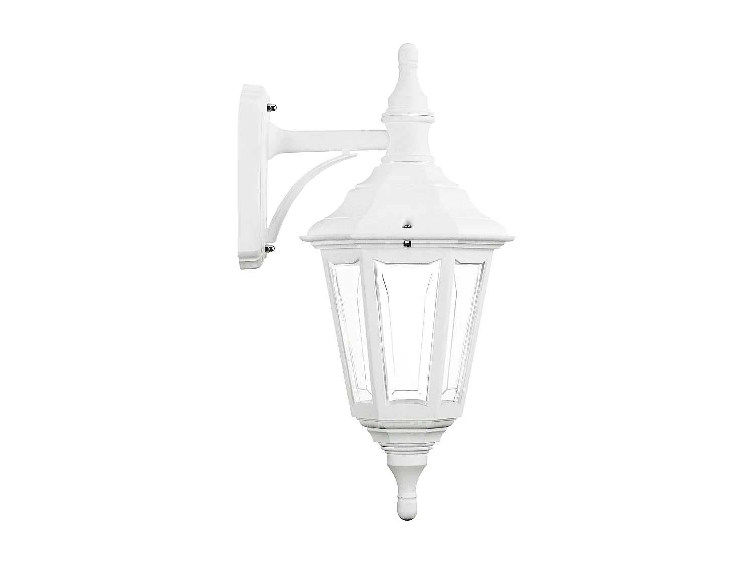 Kinkiet CLIC CLAC 6 w stylu klasycznym - wys. 46 cm x szer. 23 cm - E27 42W - poliamid - ip44 - bia?y 3748082 - obrazek 1
