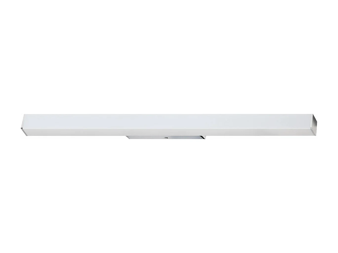 Kinkiet LITS w stylu klasycznym - d?. 90 cm - stal i poliw?glan - LED SMD 12W - 1883 lm i 3K - chrom - IP44 3748089 - obrazek 1