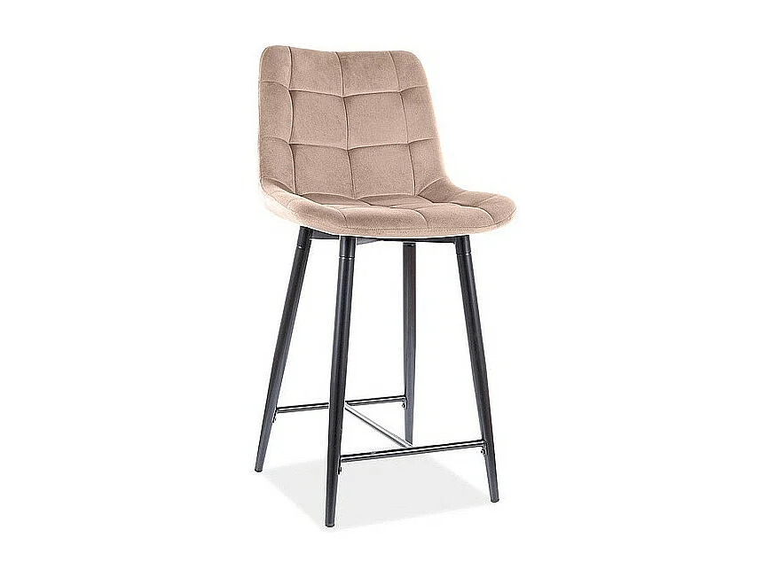 Hoker niski CHIC H-2 VELVET beżowy kuchenny 3340215