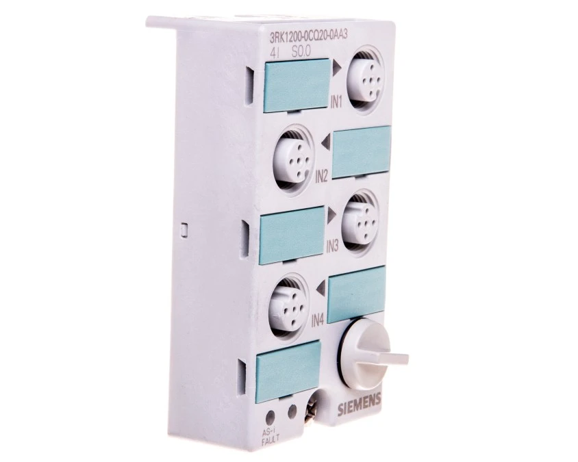 Moduł wejść cyfrowych 4we/4wy AS‑INTERFACE IP67 3RK1200‑0CQ20‑0AA3 - obrazek 2