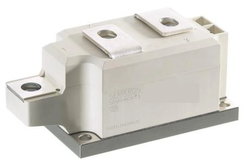 Moduł tyrystorowy podwójny elektroizolowany 1,6kV 250A przyłącza śrubowe obudowa A73b SKKT 250/16 07898525, 1‑248CV9