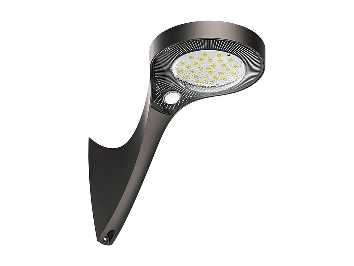 Kinkiet solarny LED o mocy 1000 lm z czujnikiem zmierzchu i czujnikiem ruchu PIR 4074072