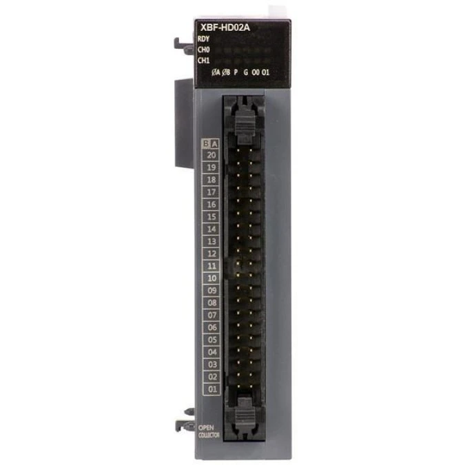 Moduł szybkich liczników LS Electric HSC Line Drive Przyłącza konektorowe (wymagany kabel i terminal) 4723009700 XBF‑HD02A
