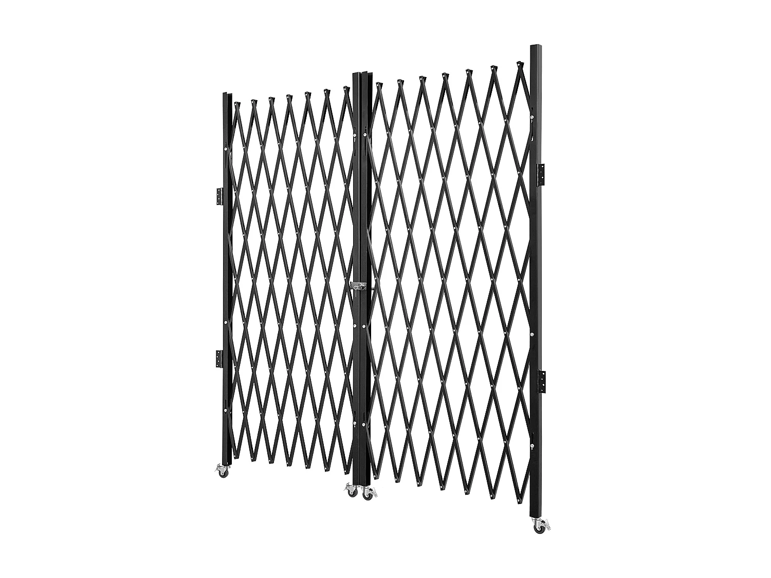 Bramka Bezpieczeństwa SucceBuy Podwójna Składana, wys. 198,12 cm x szer. 365,76 cm, Bramka Składana, Bramka Nożycowa 4134188 - obrazek 1