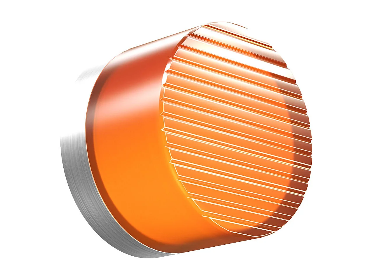 Kinkiet LED Beneito Faure Oma - 8 W, IP65, przełącznik CCT 2000 K/2800 K/4000 K, antyczny aluminiowy kinkiet - bursztynowy 4028664 - obrazek 1