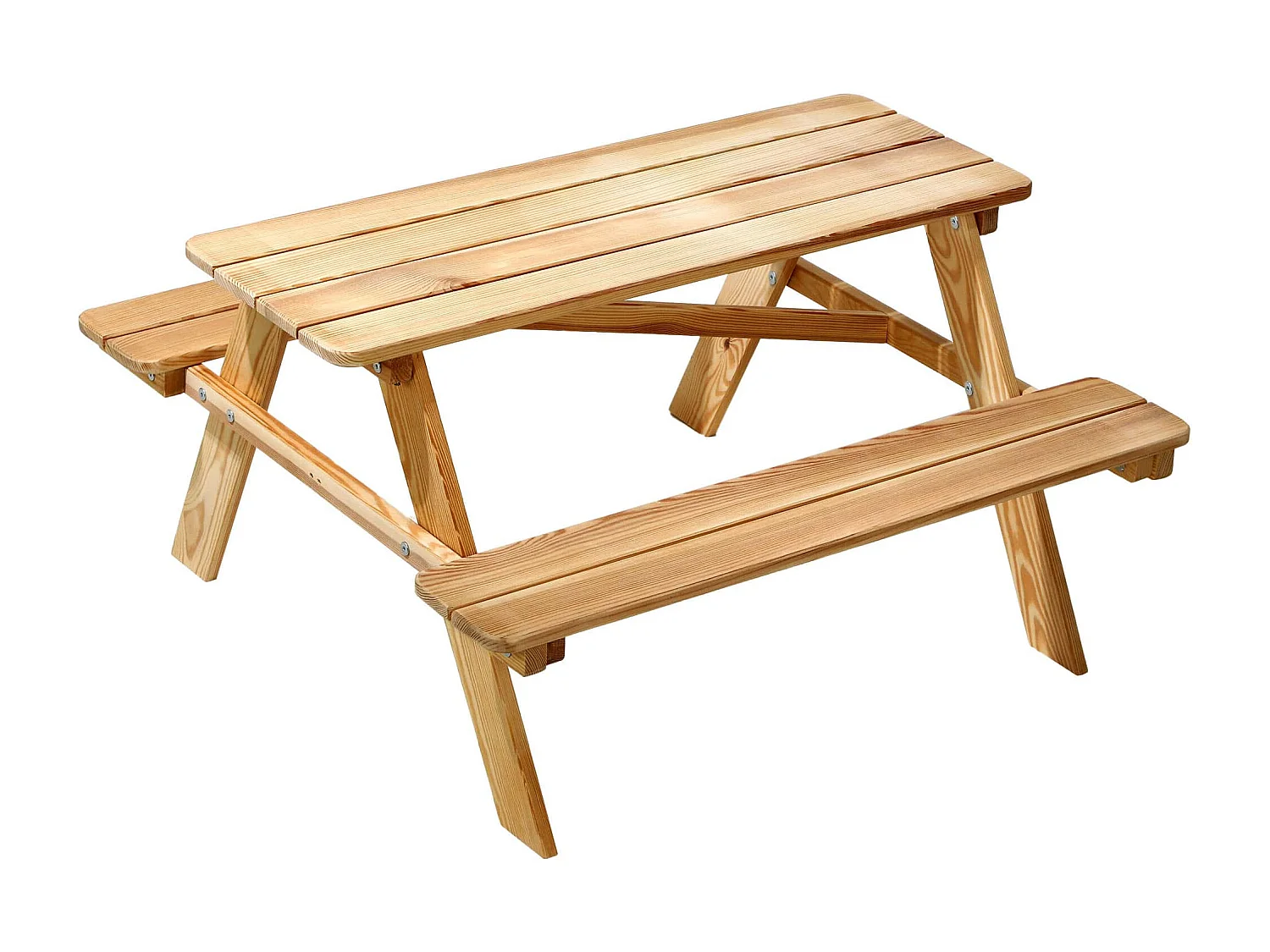 KADAX Zestaw piknikowy dla dzieci Molere naturalny stoliczek dla dzieci 4201363 - obrazek 1