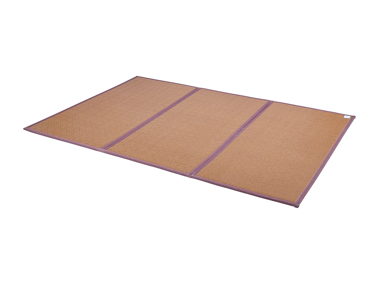 Japońskie Tatami SucceBuy Składany Japoński Dywan Tatami 203 x 140 cm Materac z Naturalnego Ratanu 4258905