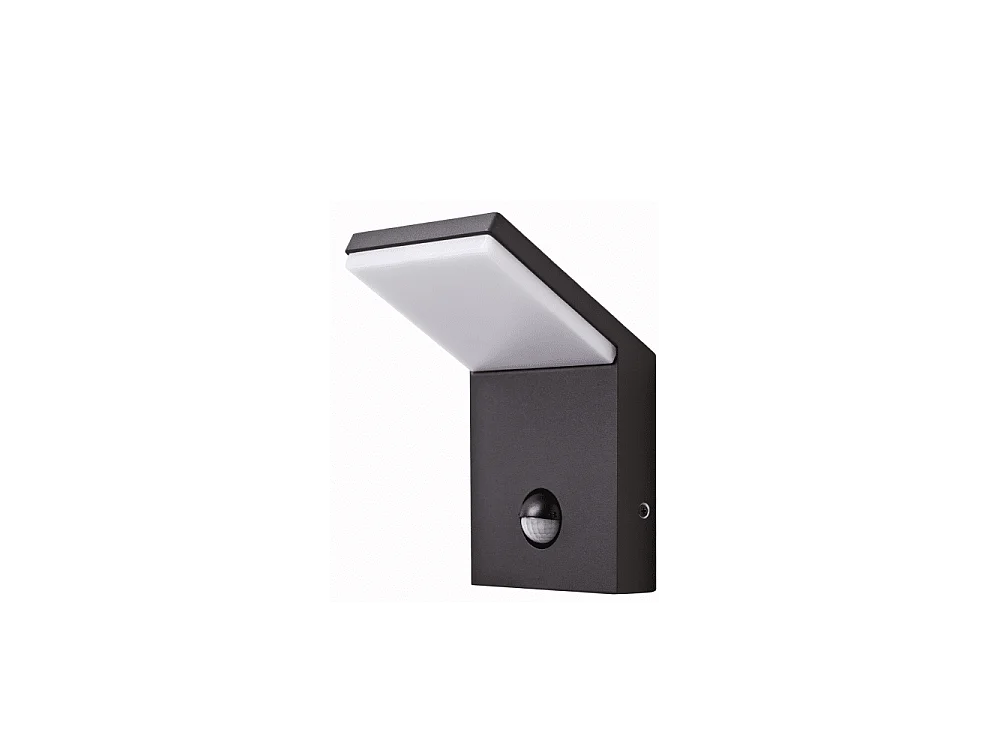 Kinkiet LED IP54 9W z czujnikiem Czarny 2200K/2700K/3000K z czujnikiem zmierzchu i obecności 4284503 - obrazek 1