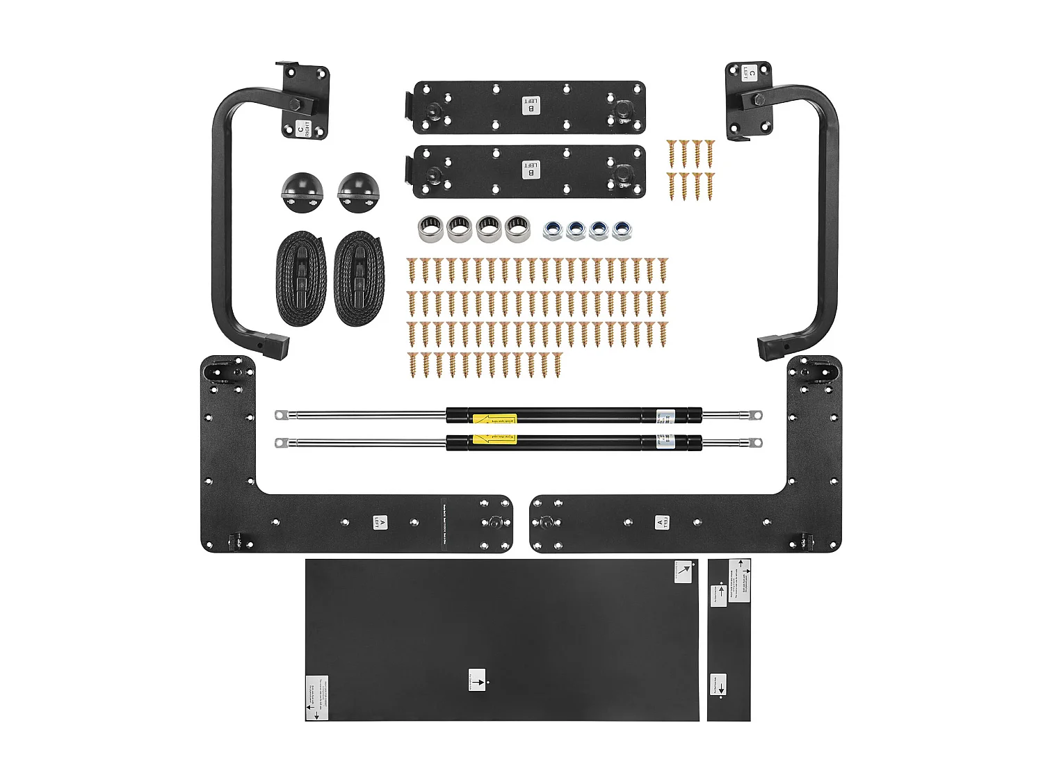 Kit Łóżka Schowalnego SucceBuy, Rozmiar Full, Wertykalny, Sprzęt DIY, Składany, Oszczędność Miejsca w Pokoju Gościnnym 4306593 - obrazek 1