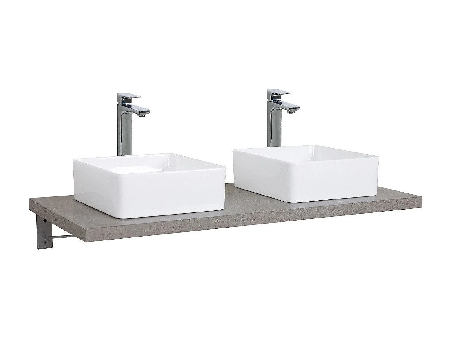 Blat wiszący pod umywalkę – 120 cm – grubość 3,8 cm WILL 4142942