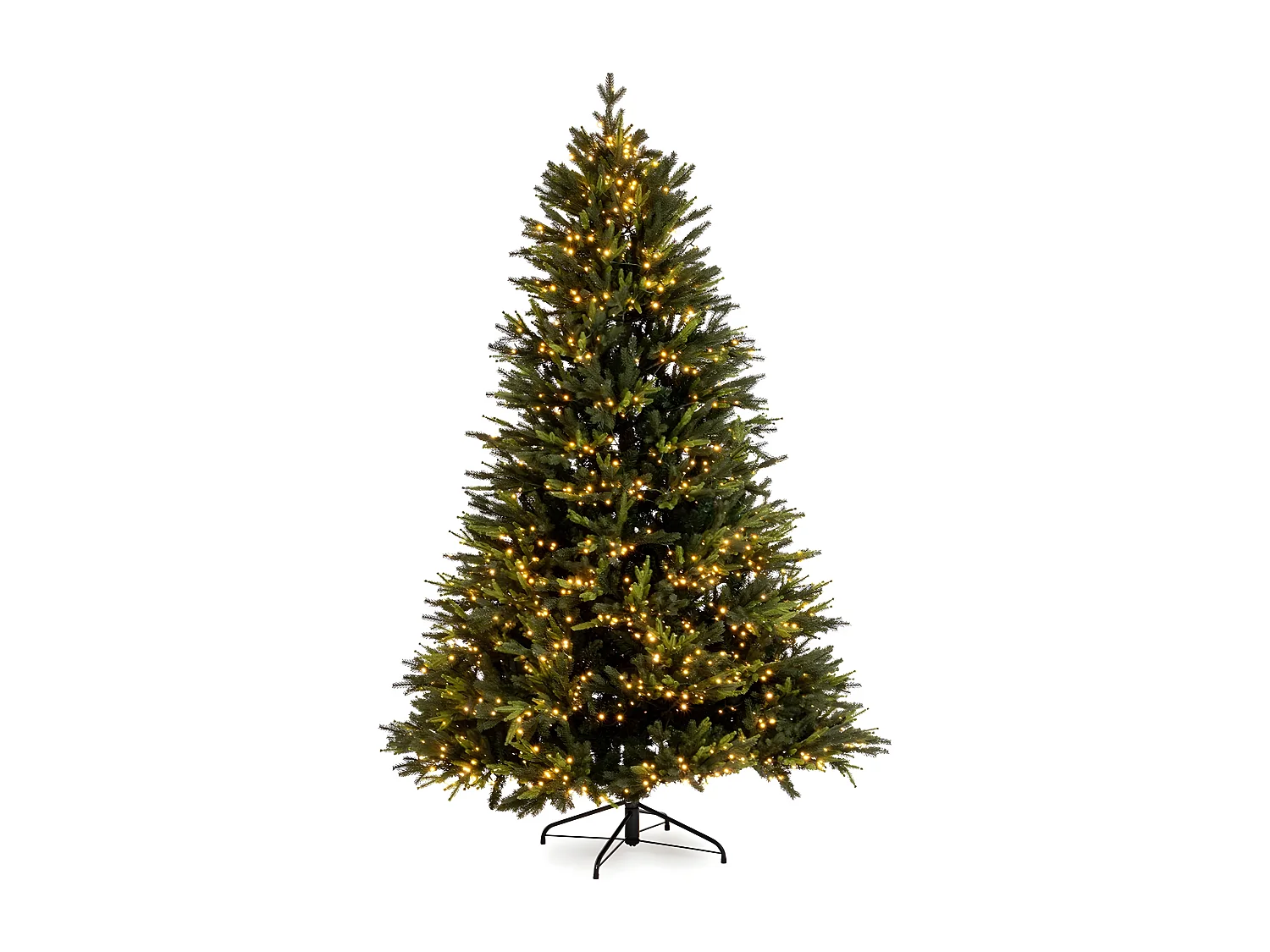 Choinka „Power” z wbudowanymi mikrodiodami LED, 100% PE, efekt prawdziwego dotyku, 240 cm 4509415
