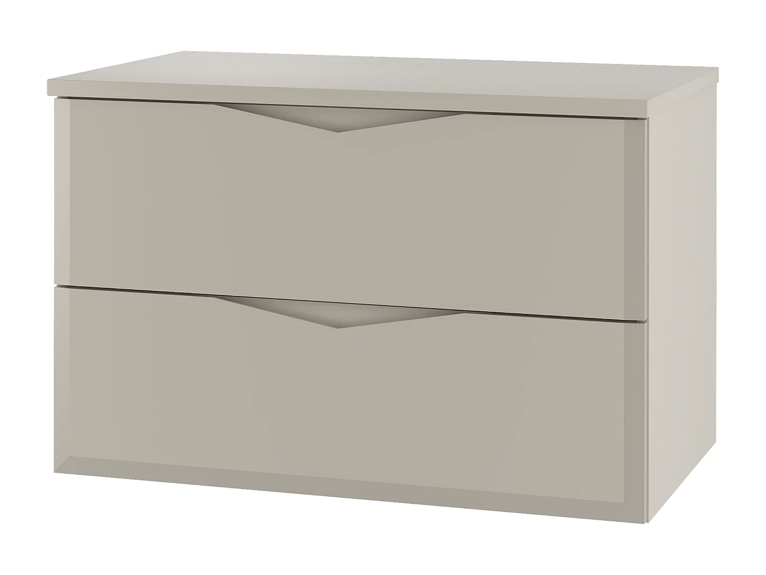 Kaszmirowy Zestaw Łazienkowy 80cm Szafka z Blatem Delica 4580181 - obrazek 1