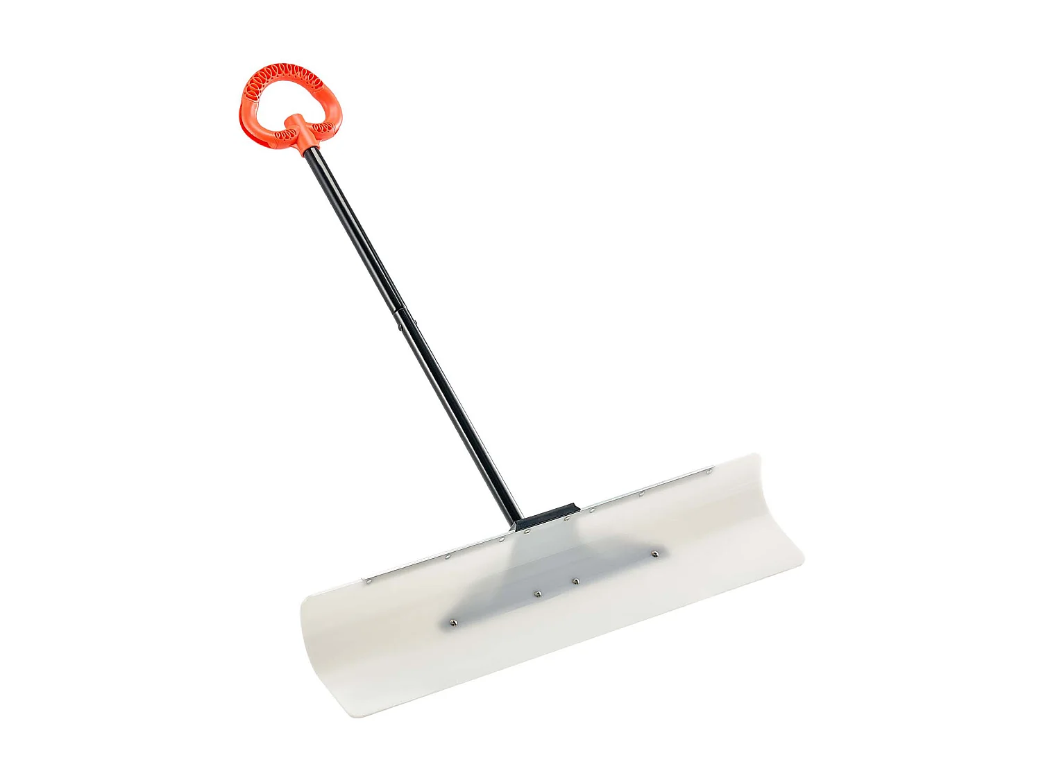 Łopata do Śniegu SucceBuy, 91,5 cm, Pchacz do Śniegu z Ergonomiczną Rączką, Ostrze z Plastiku PEHD, Łopata do Odśnieżania z Segmentowanym Trzonkiem, Odsnieżarka 4657945