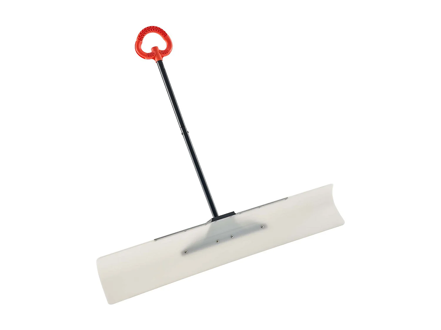 Łopata do Śniegu SucceBuy, 122 cm, Pchacz do Śniegu z Ergonomiczną Rączką, Ostrze z Plastiku PEHD, Łopata do Odśnieżania z Segmentowanym Trzonkiem, Odsnieżarka 4657961