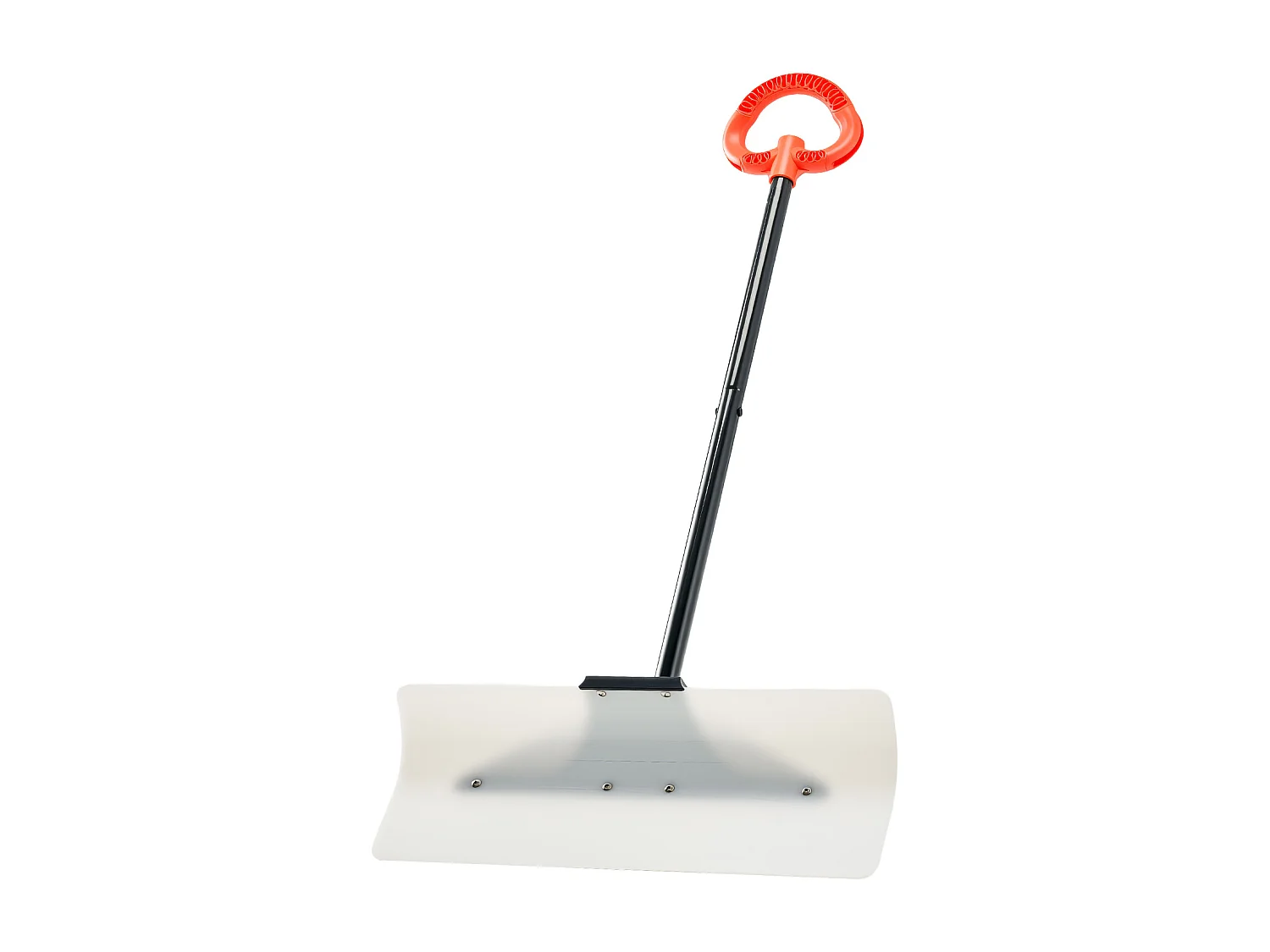 Łopata do Śniegu SucceBuy, 61 cm, Pchacz do Śniegu z Ergonomiczną Rączką, Ostrze z Plastiku PEHD, Łopata do Odśnieżania z Segmentowanym Trzonkiem, Odsnieżarka 4657977