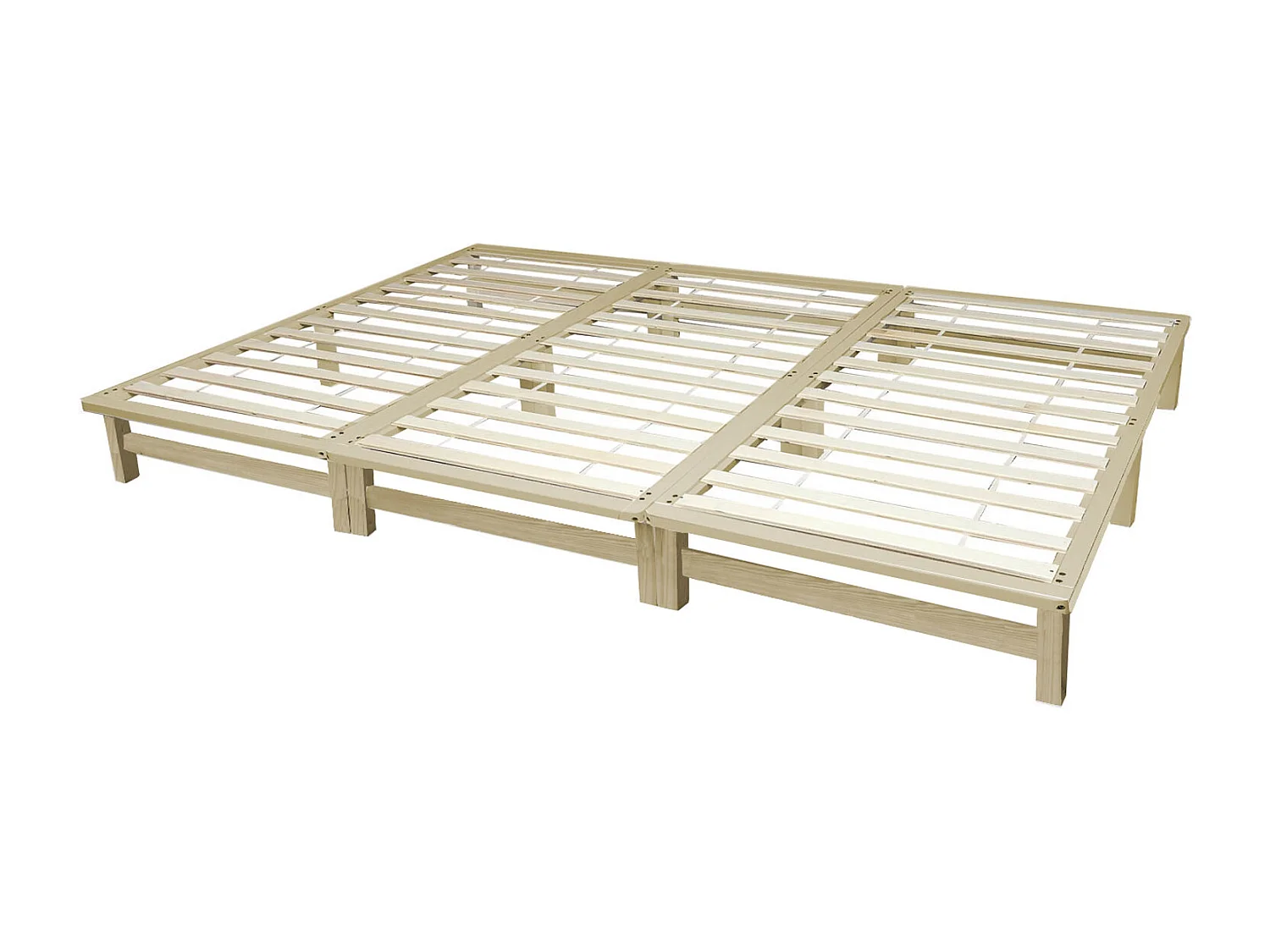 Łóżko 270x200 cm Solidna rama Futon 4712352 - obrazek 1