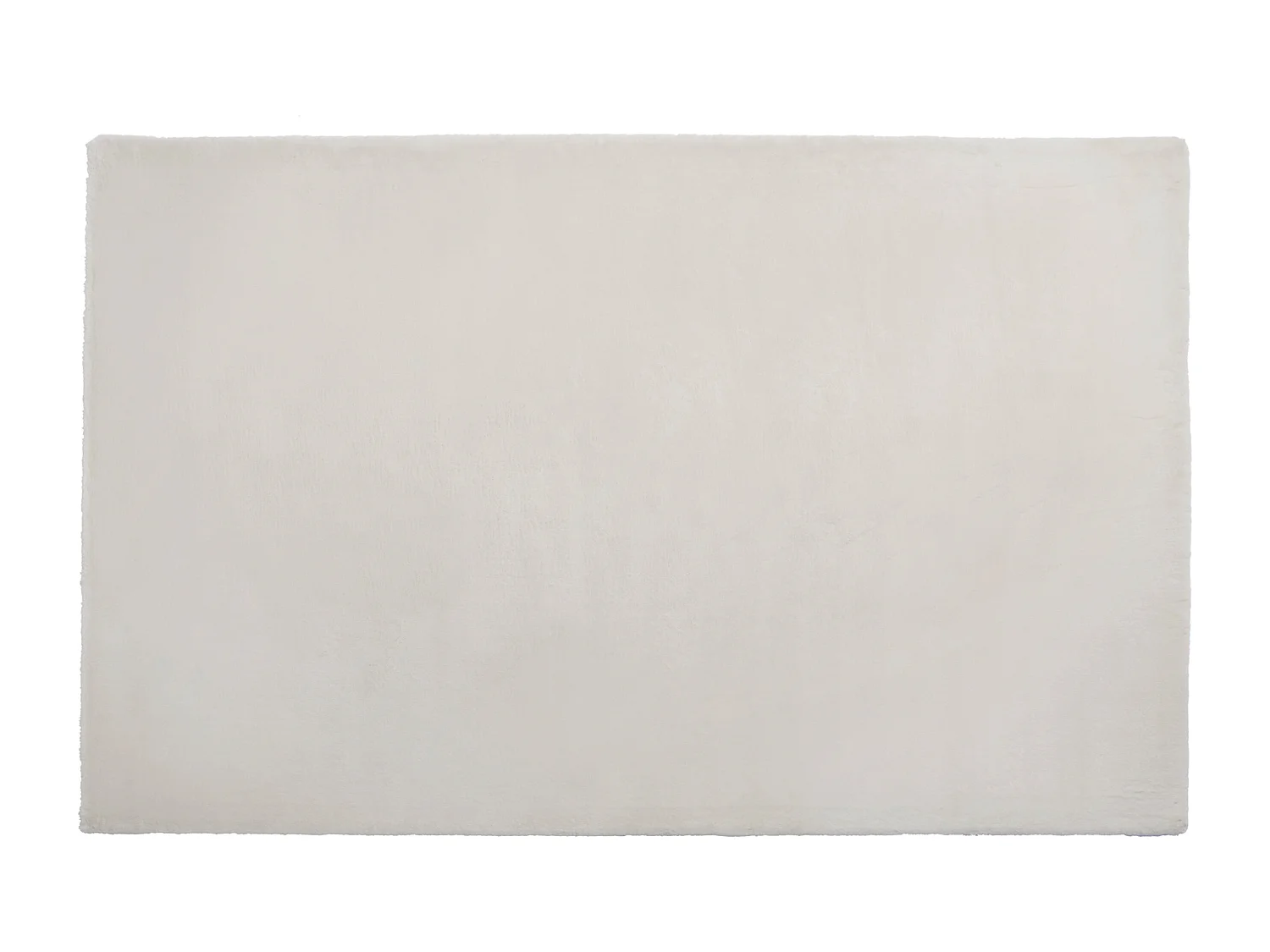 Dywan shaggy z długim włosiem imitującym futro – 200 x 290 cm – Beżowy – BUNNY 3986737