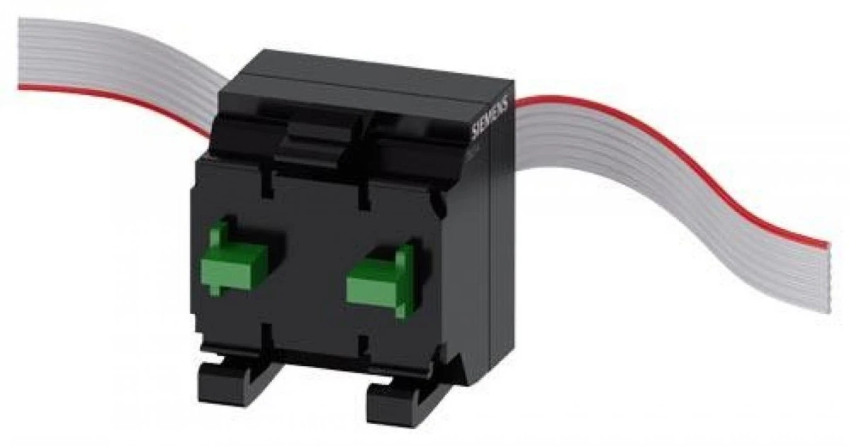 Moduł terminalowy Profinet 2 styki sterowniczy bez podświetlenia montaż tablicowy SIRIUS ACT 3SU1400‑1MA10‑1BA1 - obrazek 1