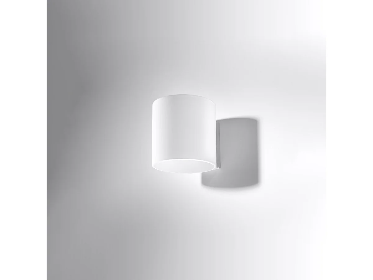 Kinkiety nowoczesny Novici, szkło - 1 źródło światła 4000K - L.10 x H.10 cm - biały 4751206 - obrazek 1