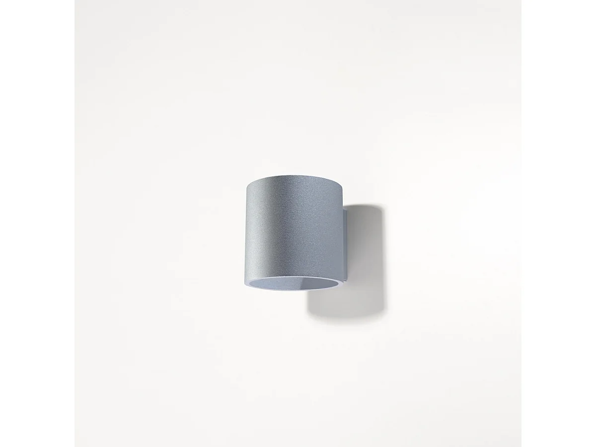Kinkiety nowoczesny Celeris, aluminium - 1 źródło światła 4000K - L.10 x H.10 cm - szary 4751239 - obrazek 1