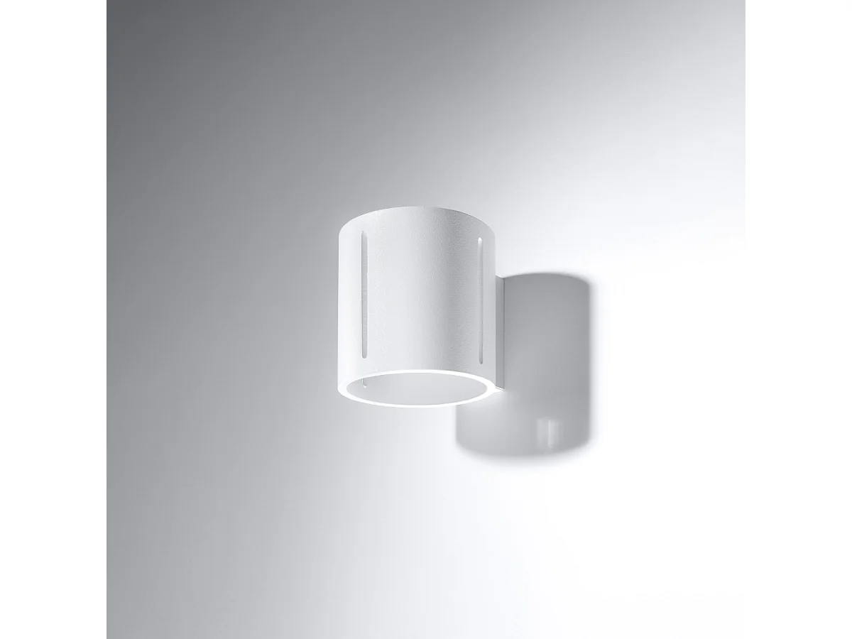 Kinkiety nowoczesny Brich, aluminium - 1 źródło światła 4000K - L.10 x H.10 cm - biały 4751243 - obrazek 1