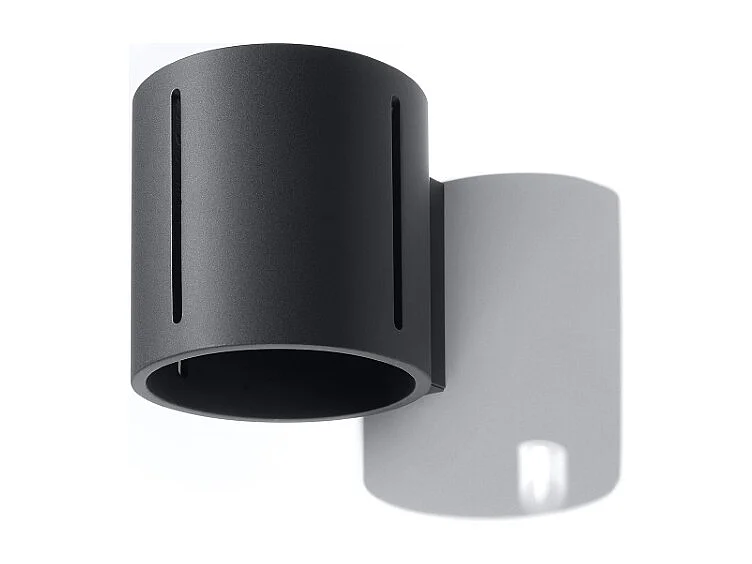 Kinkiety nowoczesny Brich, aluminium - 1 źródło światła 4000K - L.10 x H.10 cm - czarny 4751241 - obrazek 1