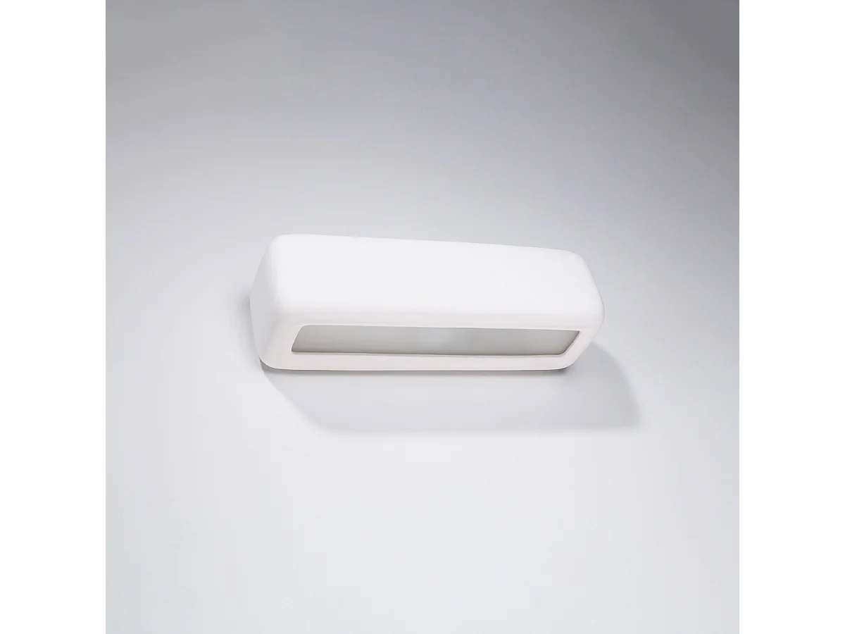 Kinkiety nowoczesny Vivin, ceramika - 1 źródło światła 4000K - L.33 x H.10 cm - biały 4751262 - obrazek 1
