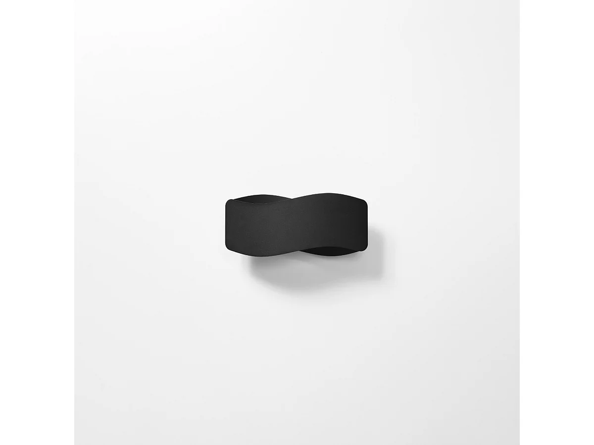 Kinkiety nowoczesny Zanila, stal - 1 źródło światła 4000K - L.30 x H.13 cm - czarny 4751273 - obrazek 1